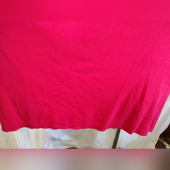 x2 Maggie Barnes TAGS Tank Tops, 4X/ 26W, Round neck, stretch,Turquoise & FUSCIA - Picture 6 of 10